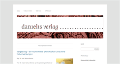 Desktop Screenshot of danielisverlag.de